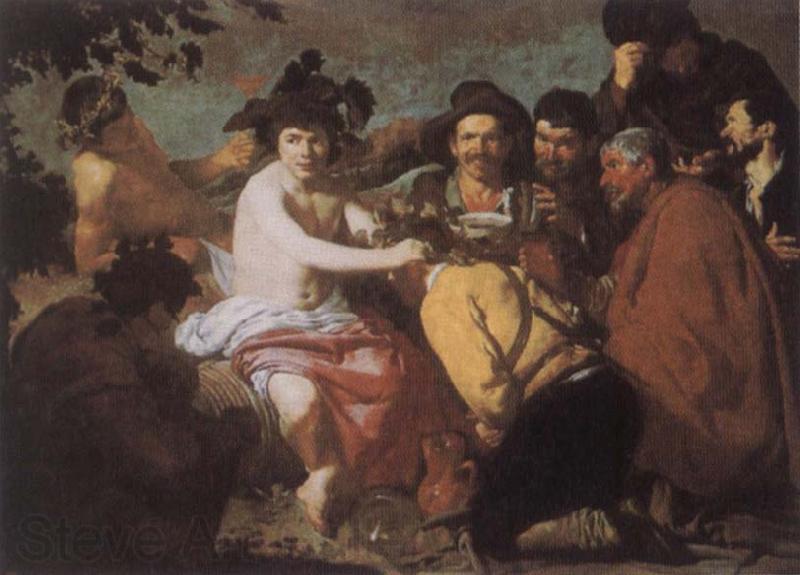 Diego Velazquez The Drunkards Norge oil painting art